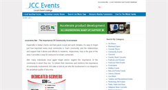 Desktop Screenshot of jccevents.net